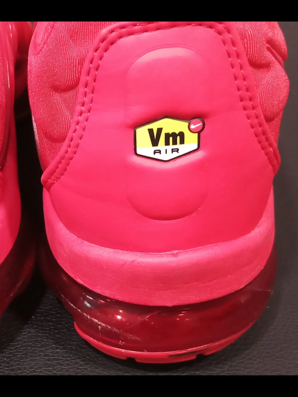 Nike Air VaporMax Plus Triple Red Athletic Sneakers